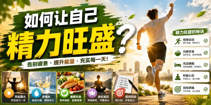 付费文章：如何让自己精力旺盛？-翻身路网创