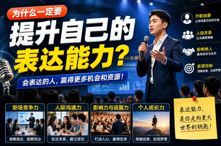 付费文章：为什么一定要提升自己的表达能力？-翻身路网创