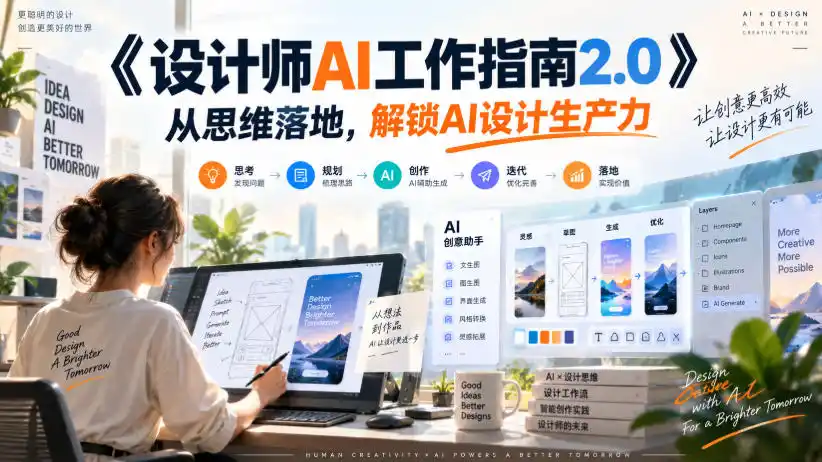 《设计师AI工作指南2.0》从思维落地-无水印，解锁AI设计生产力-翻身路网创