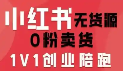 小红书无货源0粉电商课，开店准备、选品策略、笔记撰写、视频剪辑、数据分析、账号打造、资料文档(更新26年8月30日)-翻身路网创