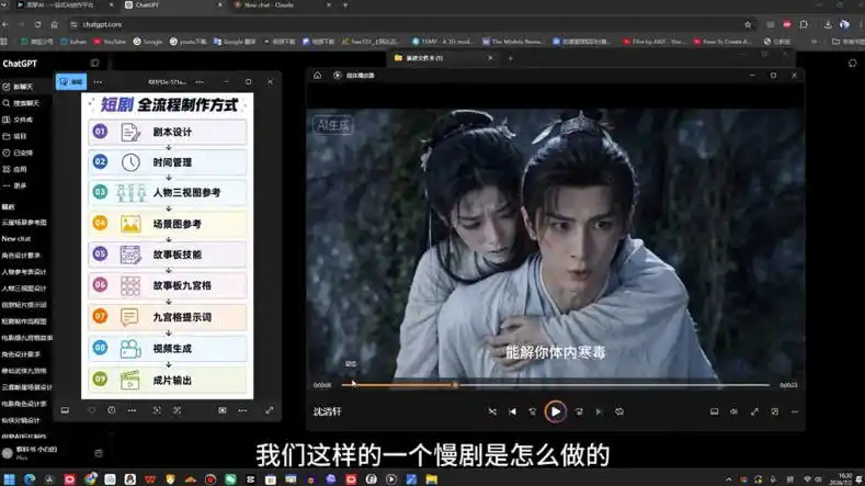 AI导演级短剧漫剧实战课，从单条视频到连续大片，掌握AI影视生产全流程，开启你的AI导演之路!-翻身路网创