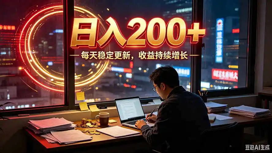 番茄达人变现新玩法，全自动运行 每日300+-翻身路网创