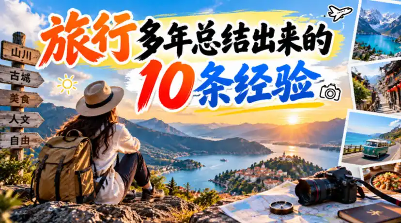 付费文章：旅行多年总结出来的10条经验-翻身路网创
