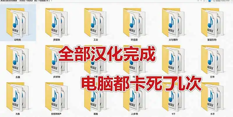 请称爆硬盘！Adobe 和 达芬奇 官方提供的高品质免版税音效库， 10000+ 免费商用音效合集，已离线打包-翻身路网创